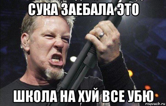 сука заебала это школа на хуй все убю, Мем То чувство когда