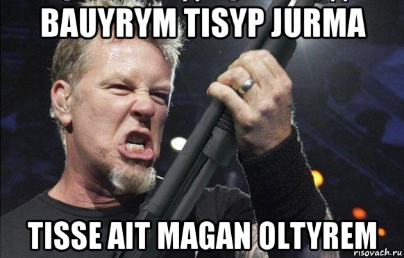 bauyrym tisyp jurma tisse ait magan oltyrem, Мем То чувство когда