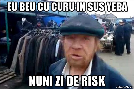 eu beu cu curu in sus yeba nuni zi de risk, Мем виталик