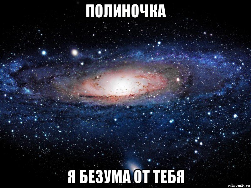 полиночка я безума от тебя, Мем Вселенная