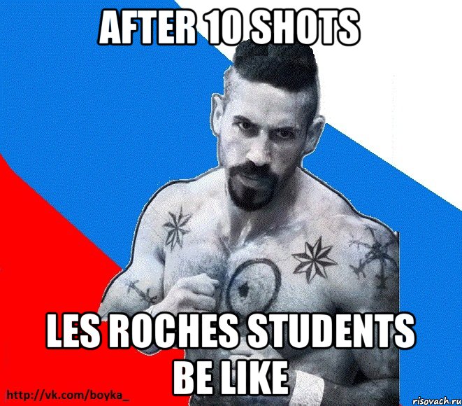 After 10 shots Les Roches students be like, Мем Юрий БОЙКО