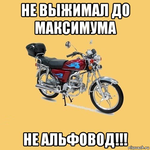 не выжимал до максимума не альфовод!!!, Мем альфа