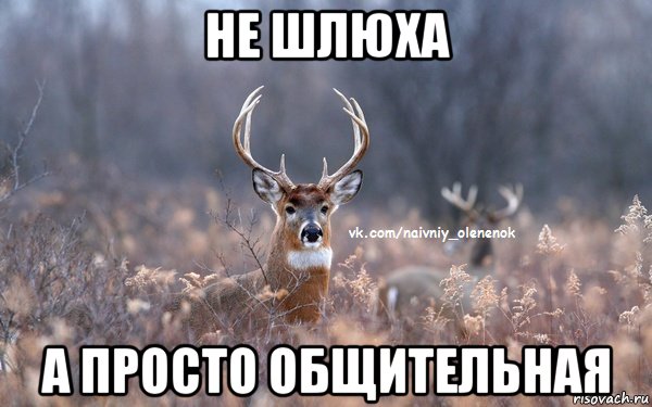 не шлюха а просто общительная