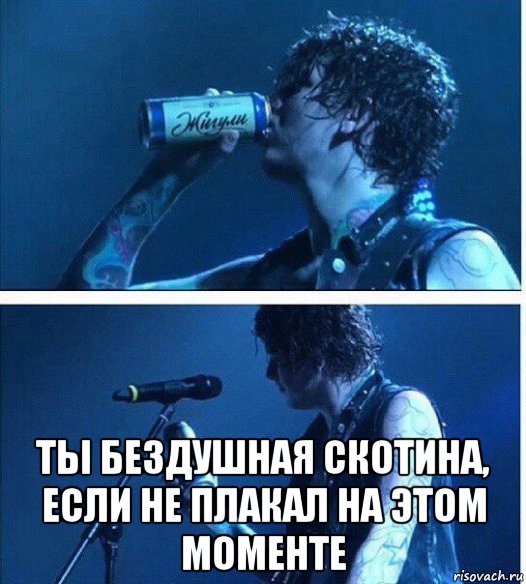 Ты бездушная скотина. Ты бездушная скотина если не плакал. Ты Бездушный. Если ты не плакал на этом моменте Мем.
