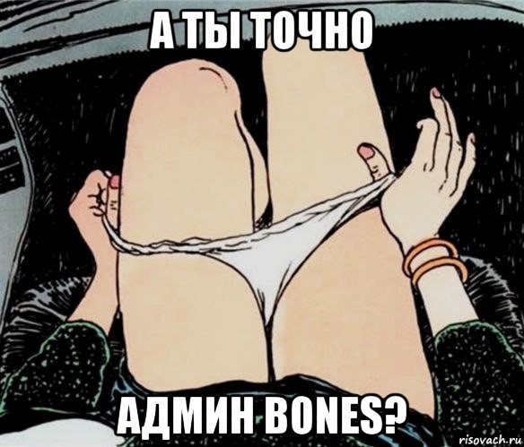 а ты точно админ bones?, Мем А ты точно