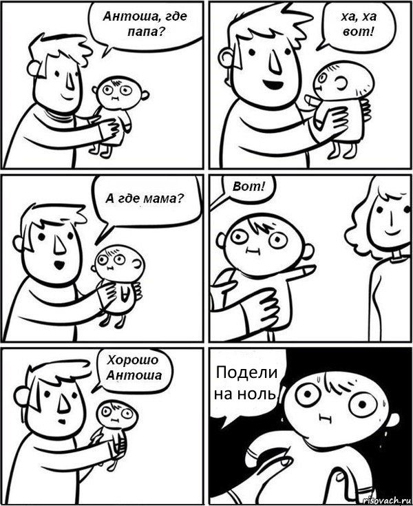 Подели на ноль.