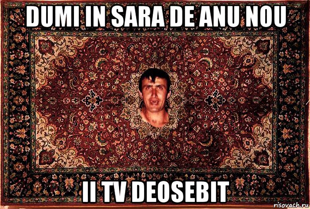 dumi in sara de anu nou ii tv deosebit