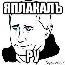 яплакалъ ру, Мем  Володя Путин