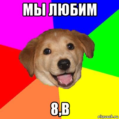 мы любим 8,в, Мем Advice Dog