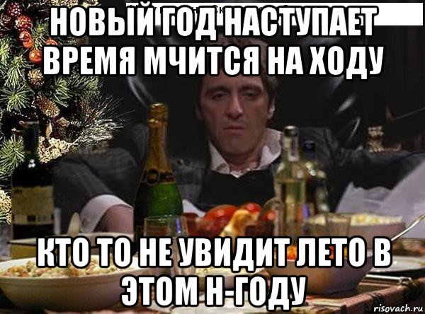 новый год наступает время мчится на ходу кто то не увидит лето в этом н-году