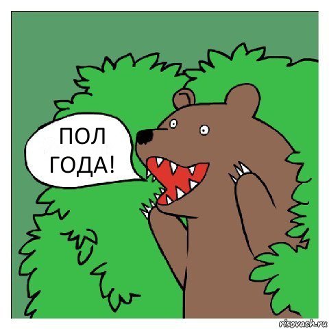 ПОЛ ГОДА!, Комикс Медведь (шлюха)
