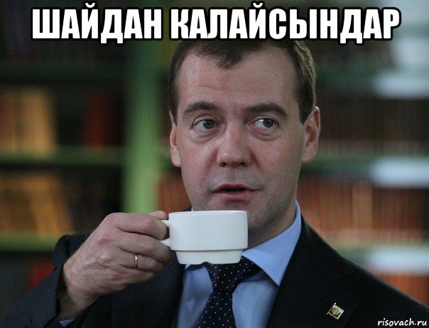 шайдан калайсындар , Мем Медведев спок бро