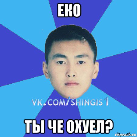 еко ты че охуел?, Мем Shyngys