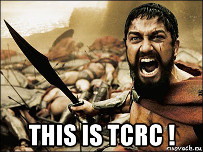  this is tcrc !, Мем Это Спарта