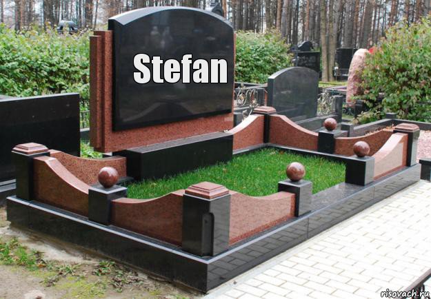 Stefan, Комикс  гроб