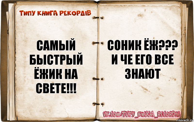 САМЫЙ быстрый ёжик на свете!!! Соник ёж??? И че его все знают