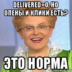 delivered=0, но опены и клики есть? это норма, Мем ЭТО НОРМАЛЬНО