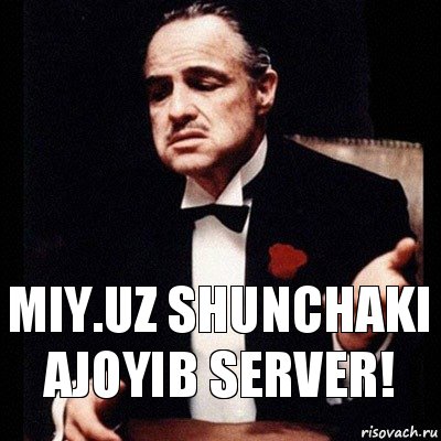 Miy.uz shunchaki ajoyib server!, Комикс Дон Вито Корлеоне 1