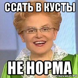 ссать в кусты не норма, Мем ЭТО НОРМАЛЬНО