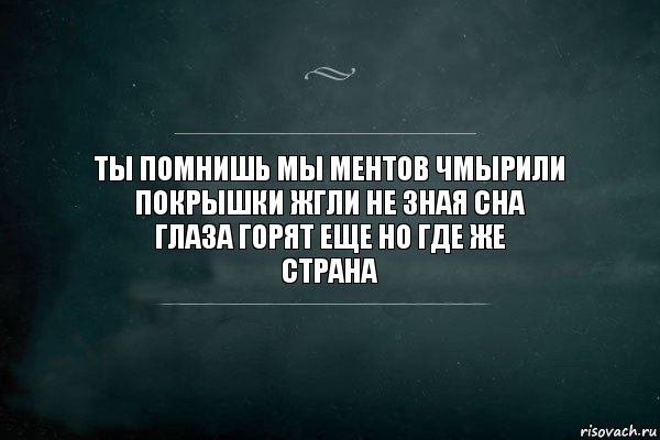 ты помнишь мы ментов чмырили
покрышки жгли не зная сна
глаза горят еще но где же
страна, Комикс Игра Слов