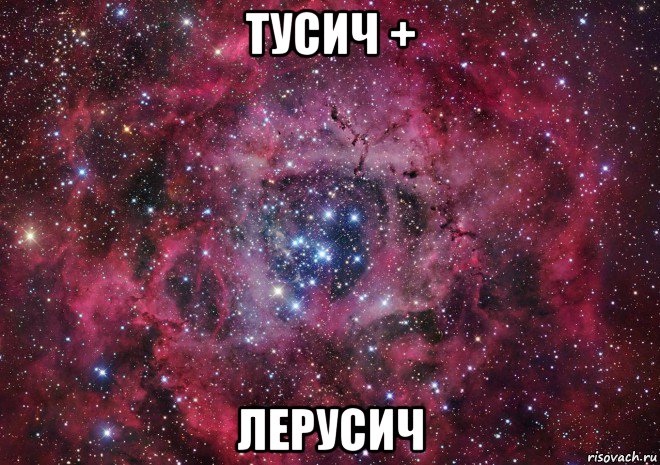 тусич + лерусич, Мем Ты просто космос