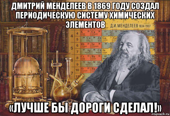 190 лет менделееву 2024 год. Менделеев мемы. День рождения Менделеева. Менделеев прикол.