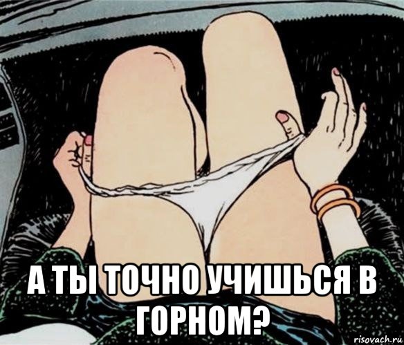  а ты точно учишься в горном?, Мем А ты точно