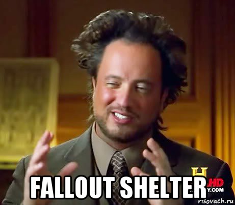  fallout shelter, Мем Женщины (aliens)