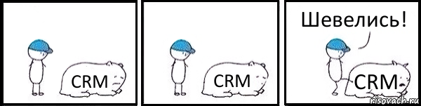 CRM CRM CRM Шевелись!