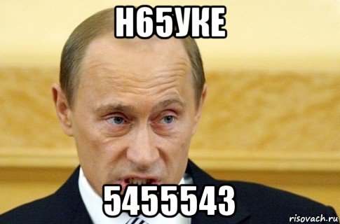 н65уке 5455543, Мем путин