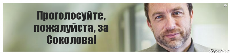 Проголосуйте, пожалуйста, за Соколова!, Комикс Джимми