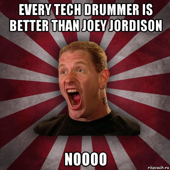 every tech drummer is better than joey jordison noooo, Мем Кори Тейлор в шоке