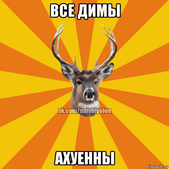 все димы ахуенны