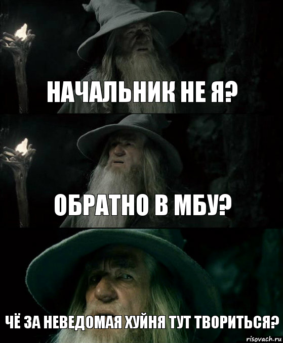 начальник не я? обратно в мбу? чё за неведомая хуйня тут твориться?, Комикс Гендальф заблудился