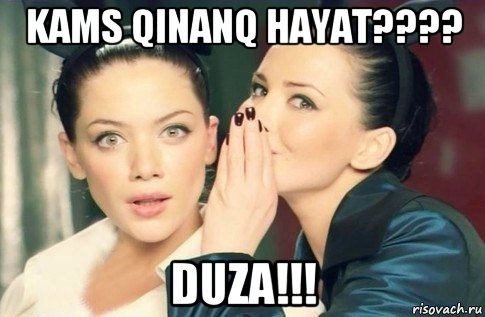 kams qinanq hayat???? duza!!!, Мем  Он