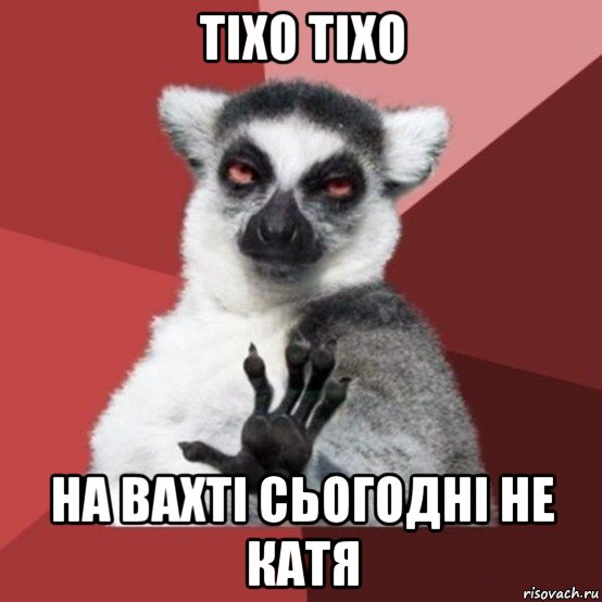 тіхо тіхо на вахті сьогодні не катя, Мем Узбагойзя