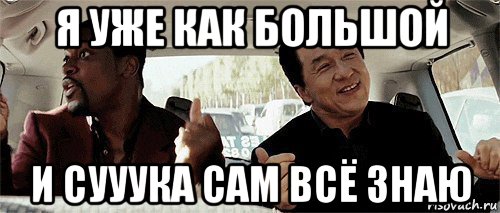 Я и сам все. Я уже большой. Я уже сам  все знаю. Я уже как большой и сам все. Я уже большая я уже все знаю.