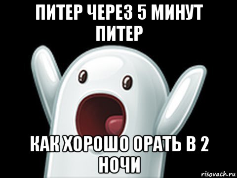 питер через 5 минут питер как хорошо орать в 2 ночи, Мем  Придуси