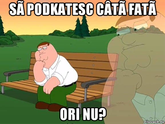 sã podkatesc câtã fatã ori nu?, Мем Задумчивый Гриффин