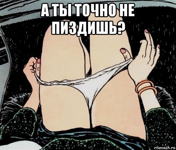 а ты точно не пиздишь? , Мем А ты точно