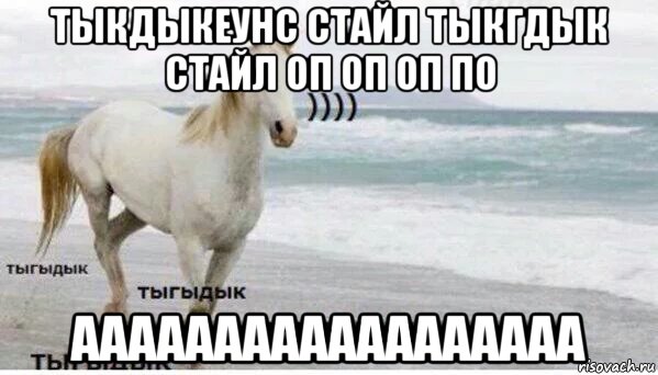 тыкдыкеунс стайл тыкгдык стайл оп оп оп по аааааааааааааааааа, Мем   Тыгыдык