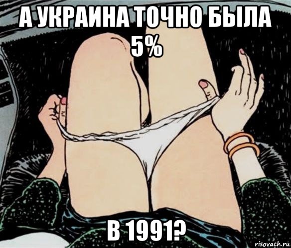 а украина точно была 5% в 1991?, Мем А ты точно