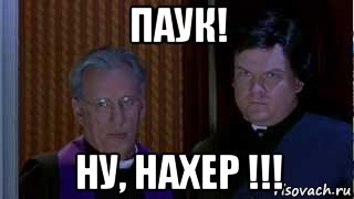 паук! ну, нахер !!!, Мем НУ НАХЕР