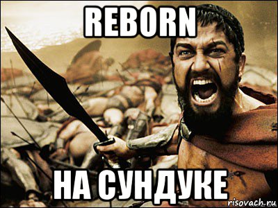 reborn на сундуке, Мем Это Спарта