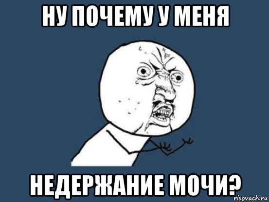 ну почему у меня недержание мочи?, Мем Ну почему