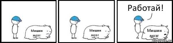 Мишин мозг Мишин мозг Мишин мозг Работай!