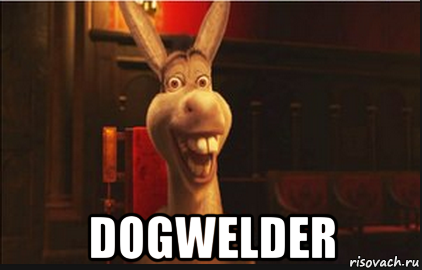  dogwelder, Мем Осел из Шрека