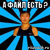 а файл есть ? , Мем Тимур Мансорунов