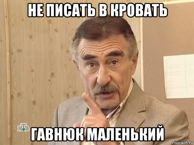 не писать в кровать гавнюк маленький, Мем Каневский (Но это уже совсем другая история)