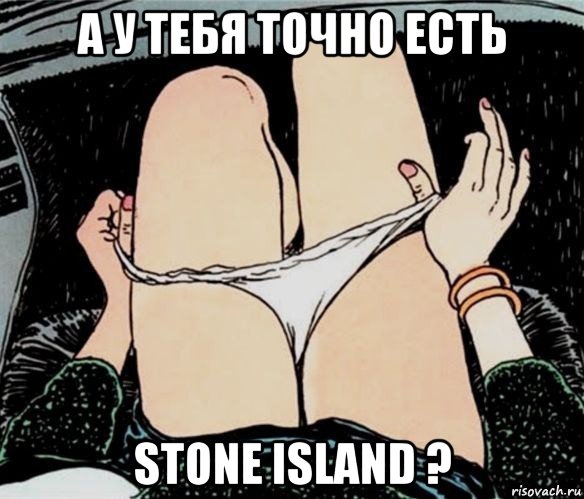 а у тебя точно есть stone island ?, Мем А ты точно